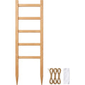Cndfk Wood Ladder Plant Trellis Natural 75 cm - Product view